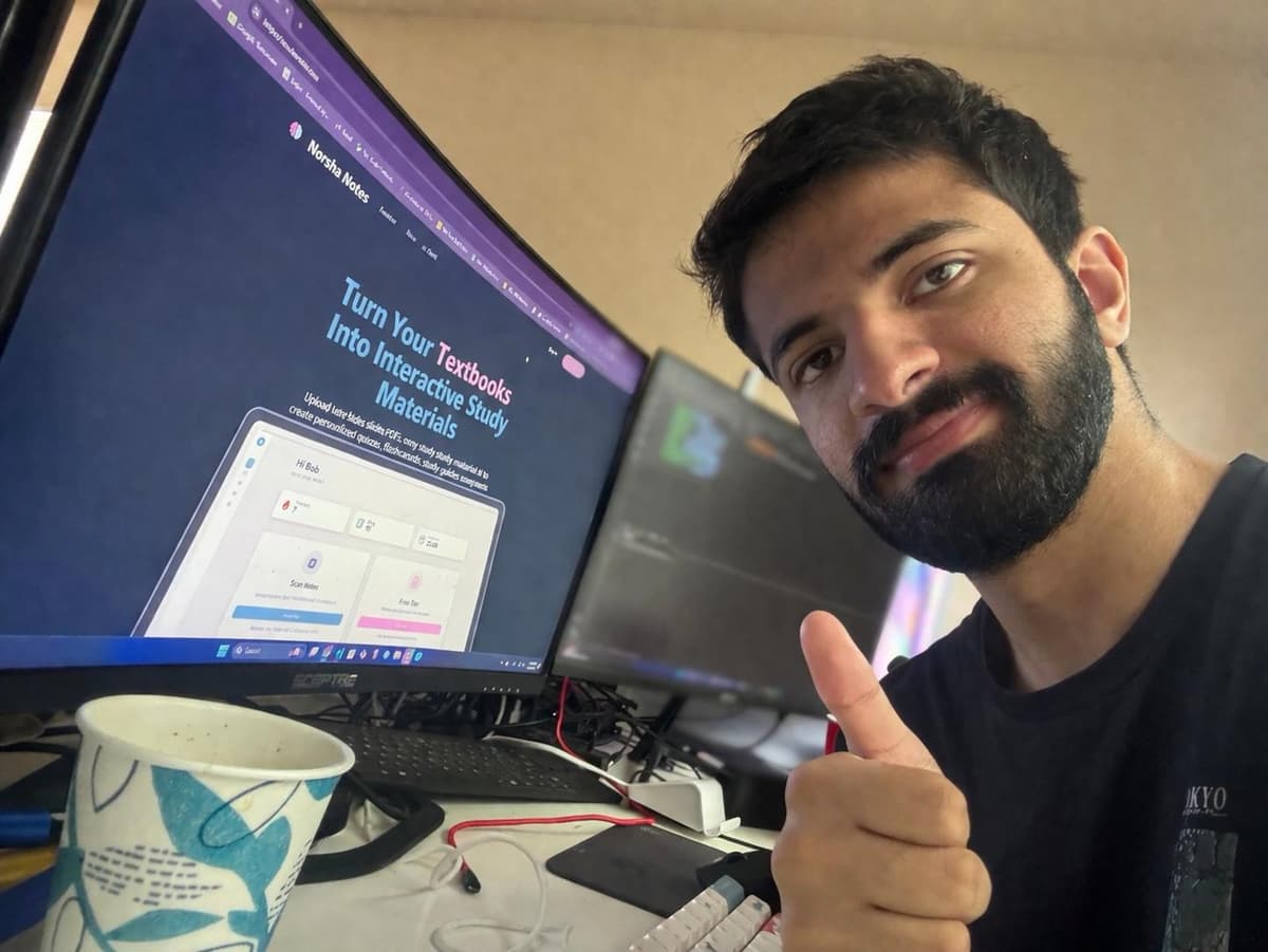 Zohaib Khan building Norsha Notes